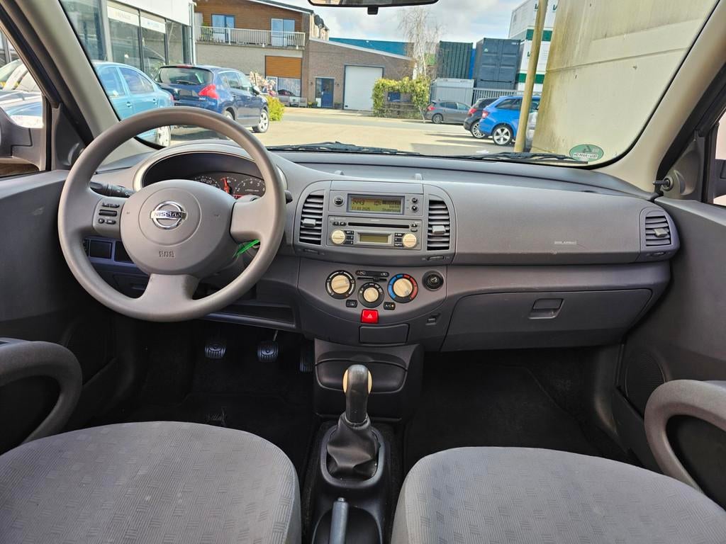 Nissan Micra 1.2 Visia|2e eig|Airco|El.Ramen|NAP|APK, Auto's, Nissan, Voorwielaandrijving, Stof, Gebruikt, 31 €/maand