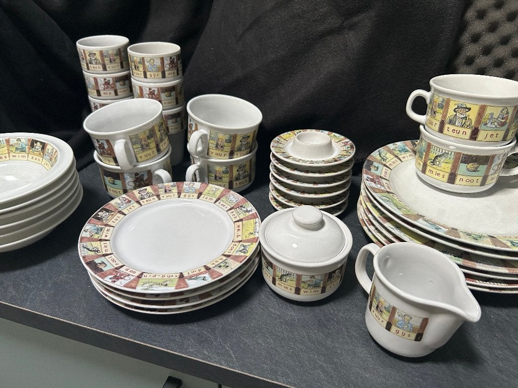 aap noot mies servies, Ophalen, Overige merken, Zo goed als nieuw, Overige stijlen