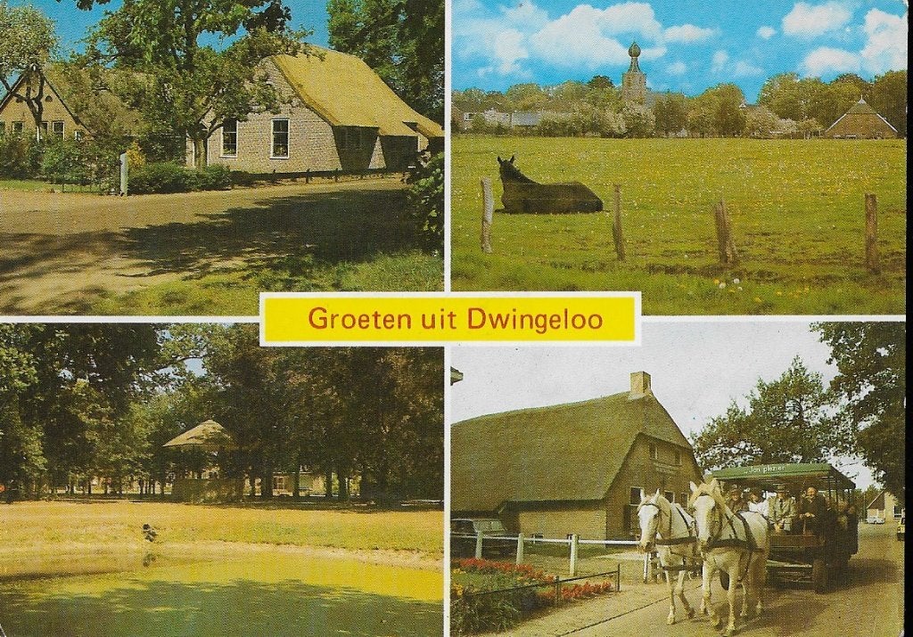 Dwingeloo Gelopen Ansichtkaart ( 4452), Ophalen of Verzenden, 1980 tot heden, Gelopen