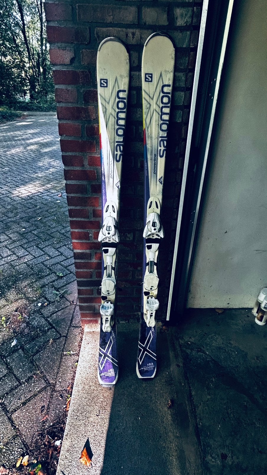 Salomon Powerline Carve Rocker, Sport en Fitness, 140 tot 160 cm, Gebruikt, Carve, Skiën
