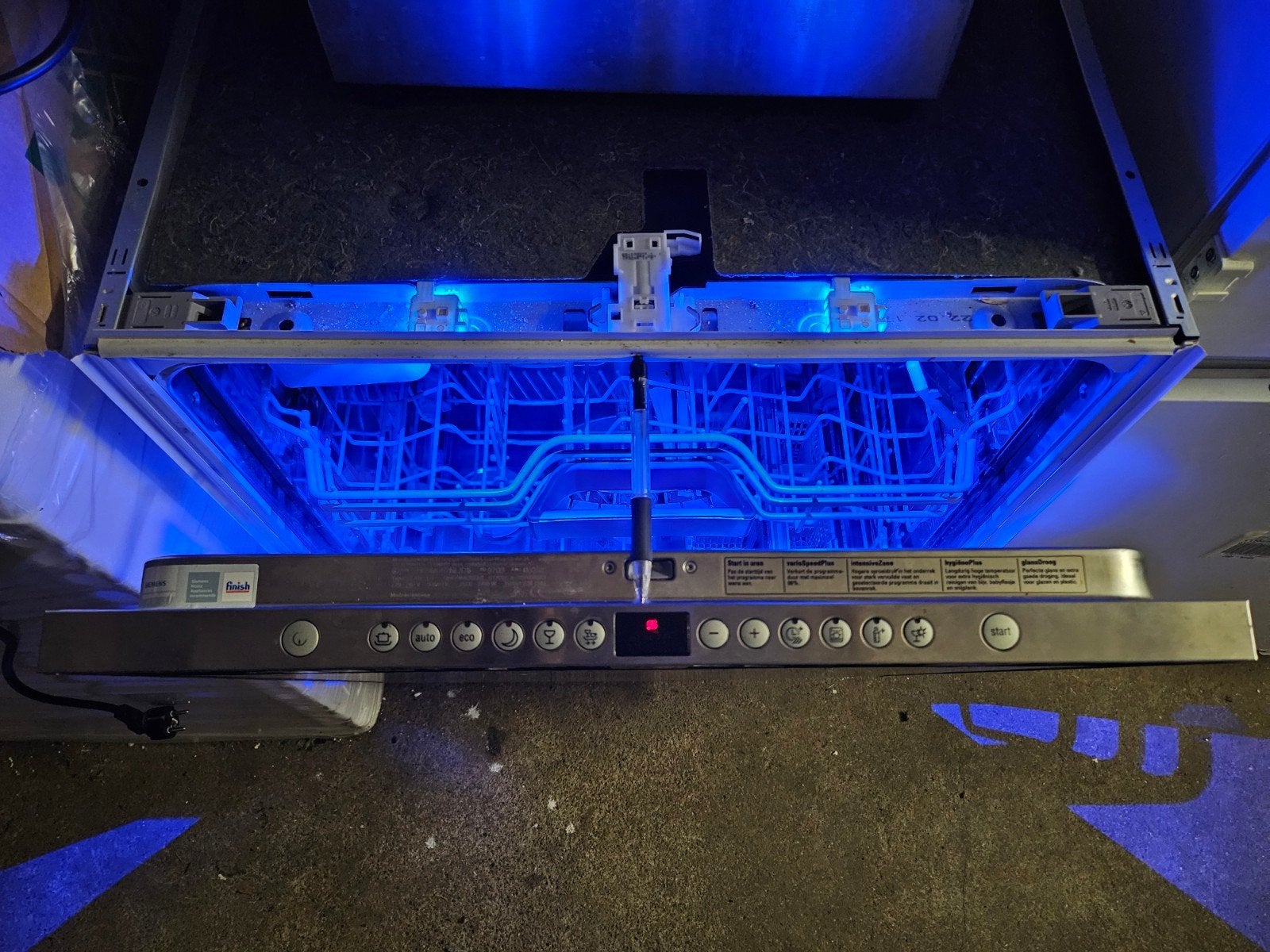 luxe inbouw vaatwasser siemens met garantie 250,-, Minder dan 85 cm, Minder dan 10 liter, Energieklasse A of zuiniger, Ophalen of Verzenden