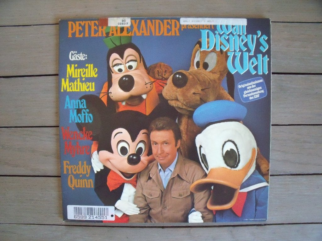 Peter Alexander präsentiert Walt Disney's Welt, Cd's en Dvd's, LP, Gebruikt, Ophalen of Verzenden, Gatefold hoes