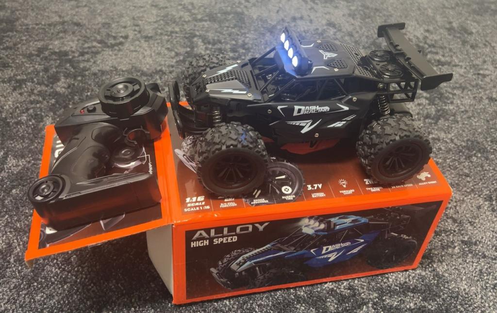 RC Auto met controller 1:16 - Nieuw, Elektro, Nieuw, Ophalen of Verzenden, RTR (Ready to Run)