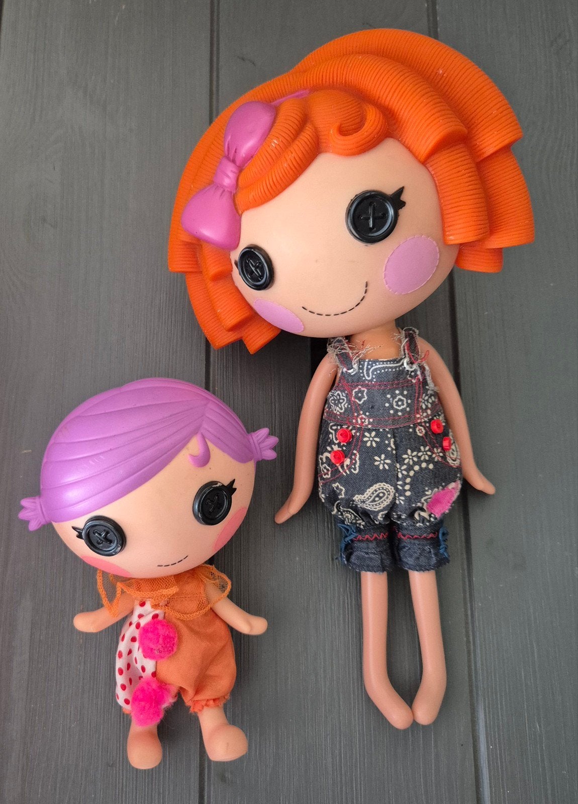 2x Lalaloopsy pop, Ophalen of Verzenden, Zo goed als nieuw