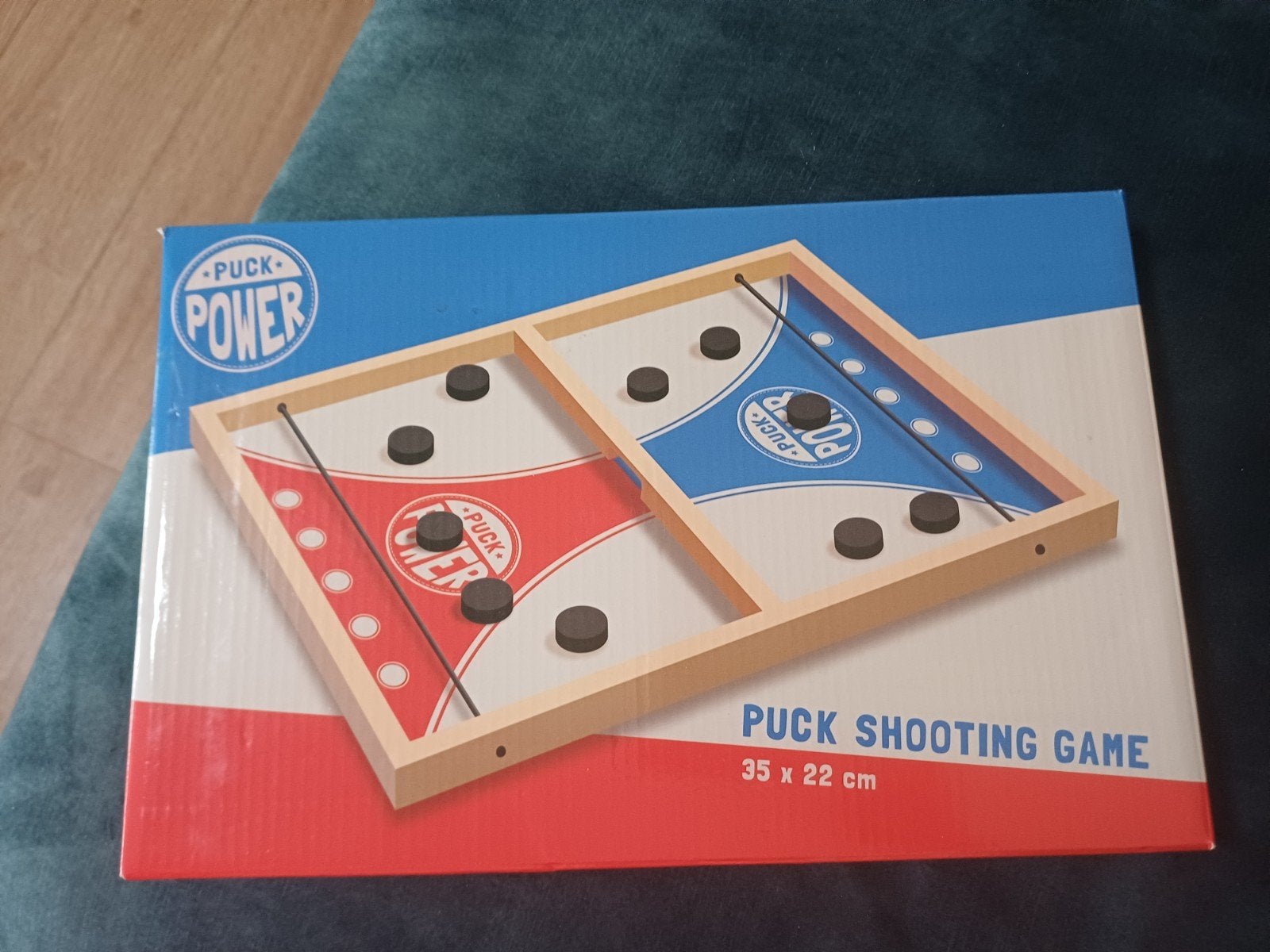 Puck Power Shooting Game - Tafelspel voor 2 spelers, Ophalen, Gebruikt, Een of twee spelers, Puck Power