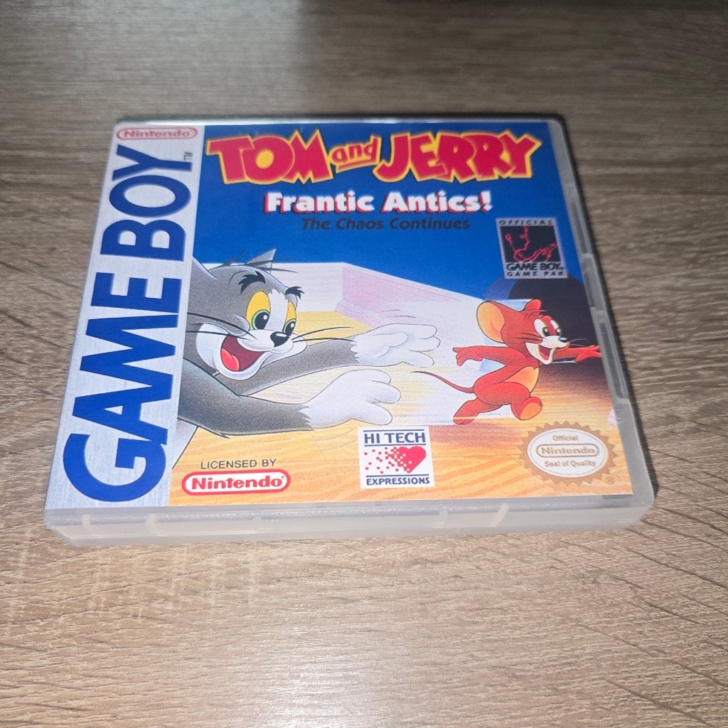 Tom & Jerry Frantic Antics! Game Boy GB Game Case, Avontuur en Actie, 1 speler, Ophalen of Verzenden, Zo goed als nieuw