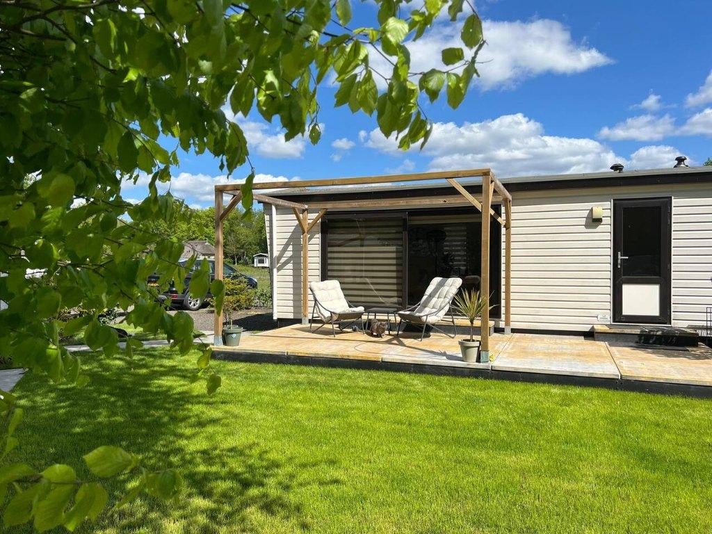 Sfeervol chalet te koop  in Drenthe, inclusief standplaats, Tot en met 2
