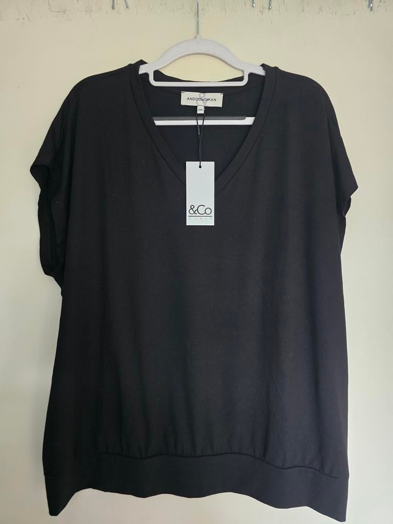 Nieuw &co woman andcowoman and cowoman xxl zwart, Zwart, Maat 46/48 (XL) of groter, Nieuw, Ophalen of Verzenden