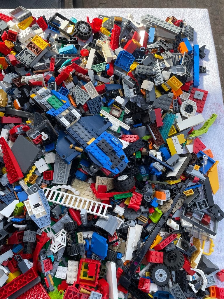 Foto 4 van Grote partij lego, 8,5 kilo / kg