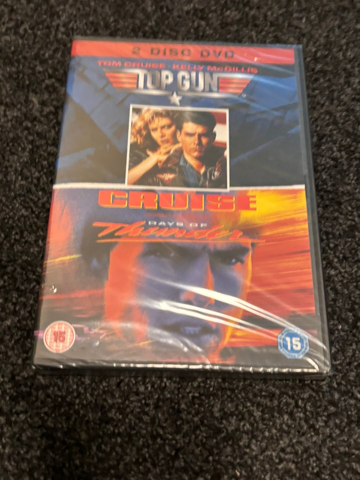2 disc dvd. Top Gun. Days of thunder. Nieuw., Cd's en Dvd's, Vanaf 12 jaar, Ophalen of Verzenden, Zo goed als nieuw