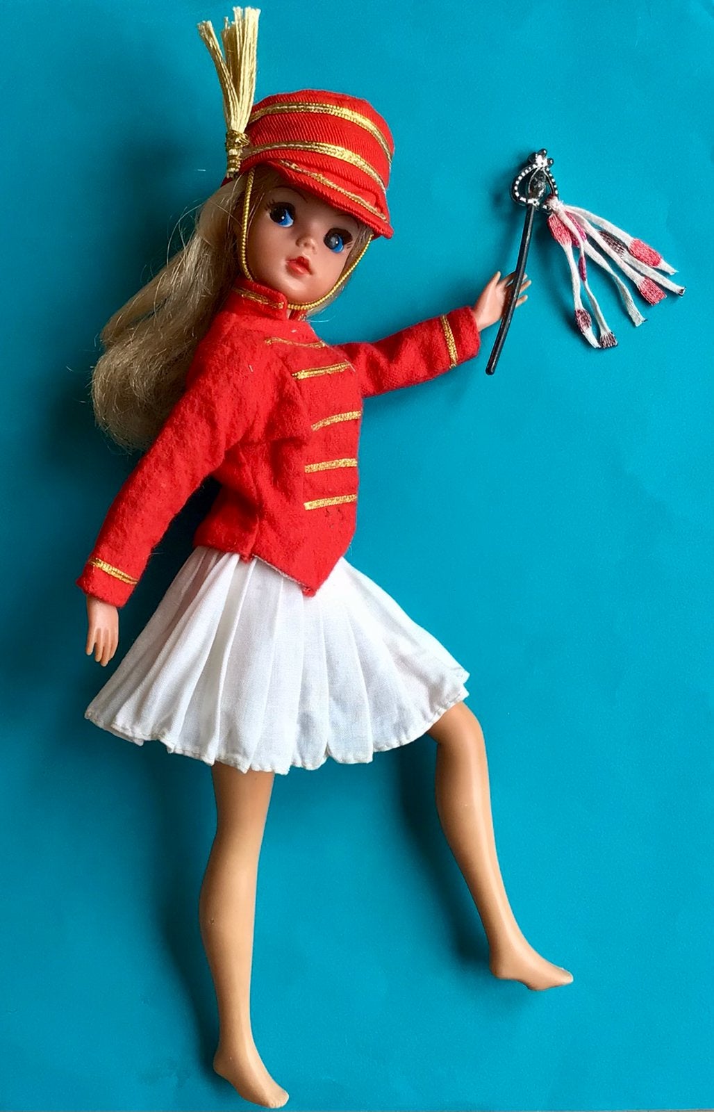 Vintage Majorette setje voor Sindy of Fleur (excl. pop), Ophalen of Verzenden, Gebruikt, Kleertjes