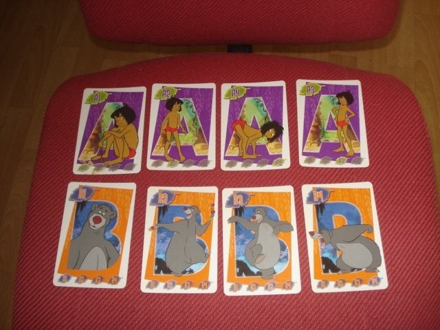 JUNGLE BOOK 2 ( KWARTET MET  DOOSJE ) COMPLEET, Ophalen of Verzenden, Zo goed als nieuw, Kwartet(ten)