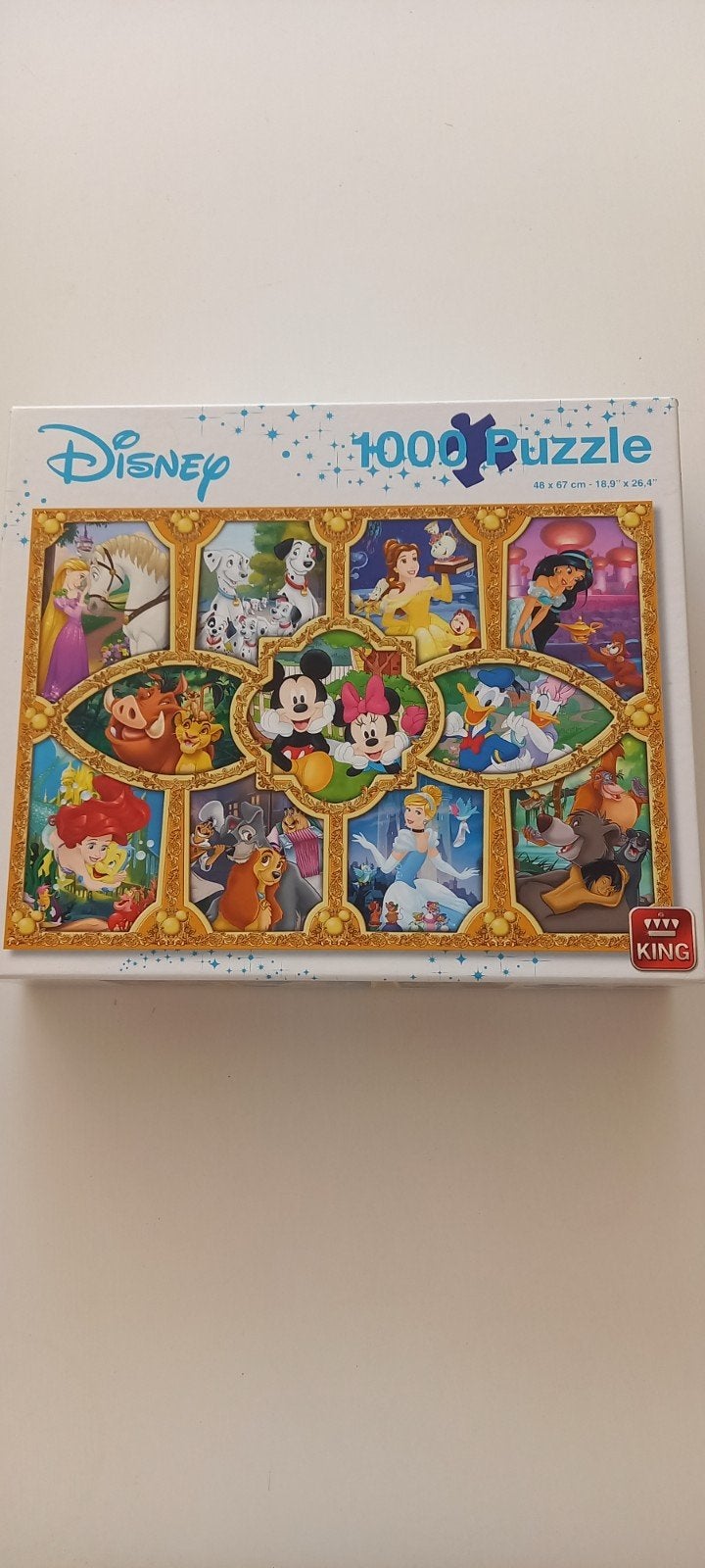 Disney 1000 stukjes puzzel - Mickey, Minnie en vrienden, Ophalen of Verzenden, Gebruikt