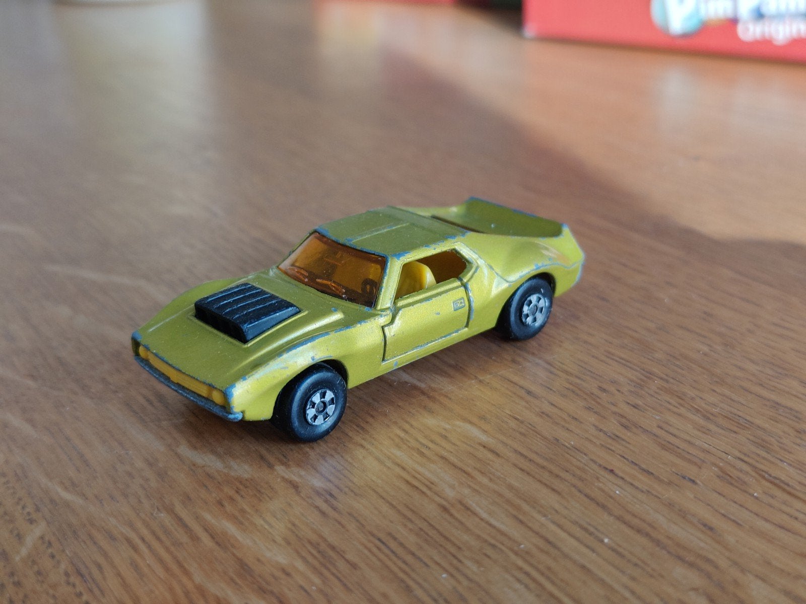 Matchbox AMX Javelin GROEN, Ophalen, Zo goed als nieuw, Auto