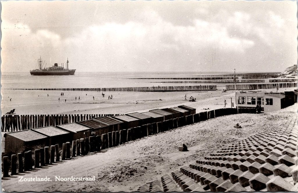 Zoutelande - 12 oude ansichtkaarten II, Verzenden, 1960 tot 1980, Gelopen, Zeeland