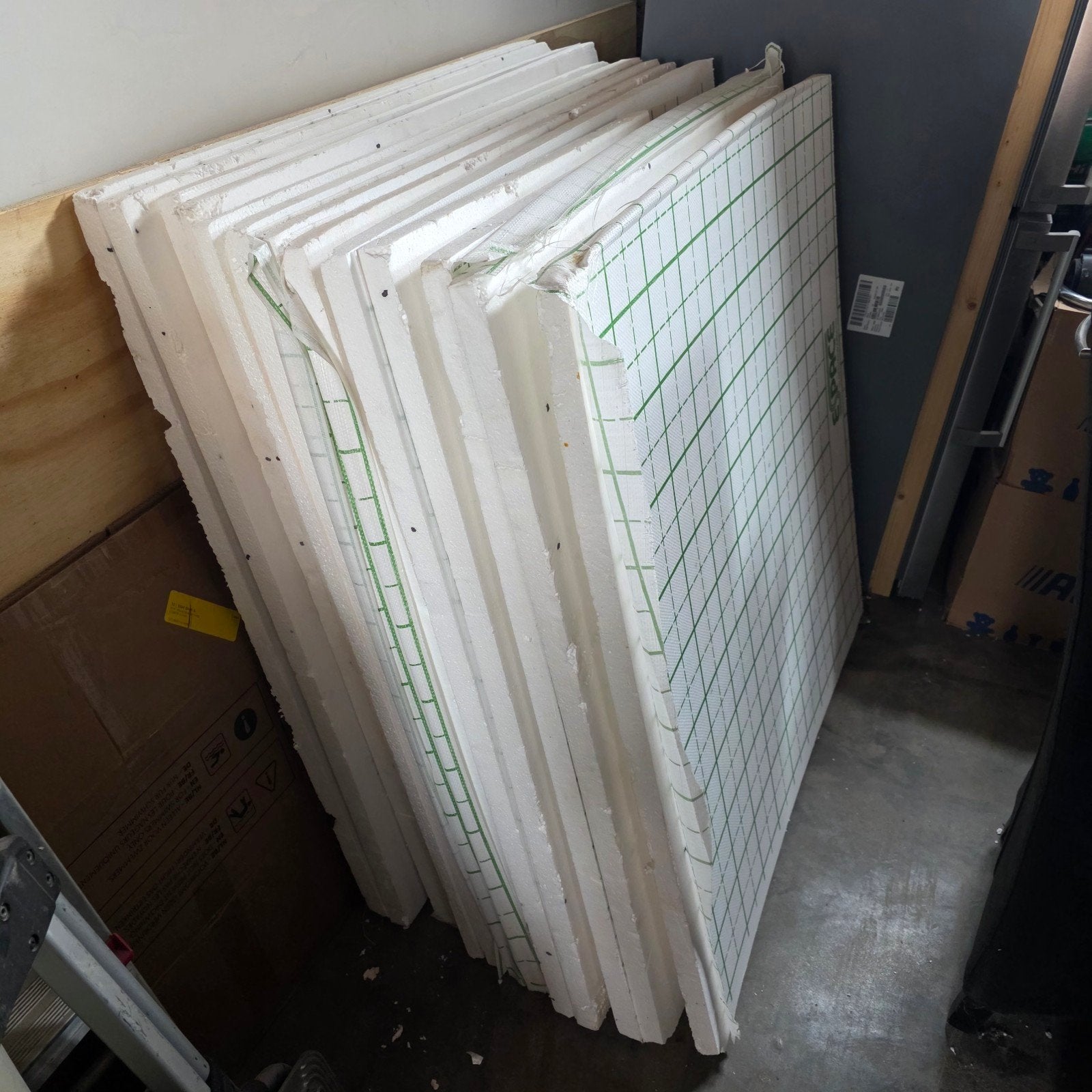 EPS isolatieplaten, Ophalen, 4 tot 8 cm, 10 tot 15 m², Zo goed als nieuw
