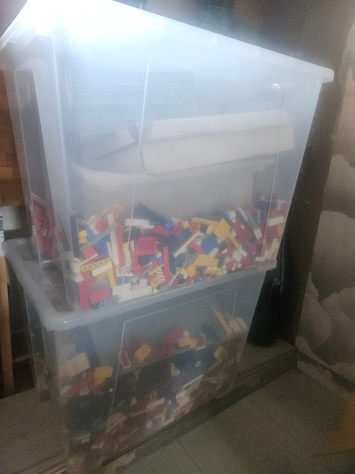 Grote partij LEGO stenen met instructieboekjes, Ophalen, Gebruikt, Overige thema's, Lego