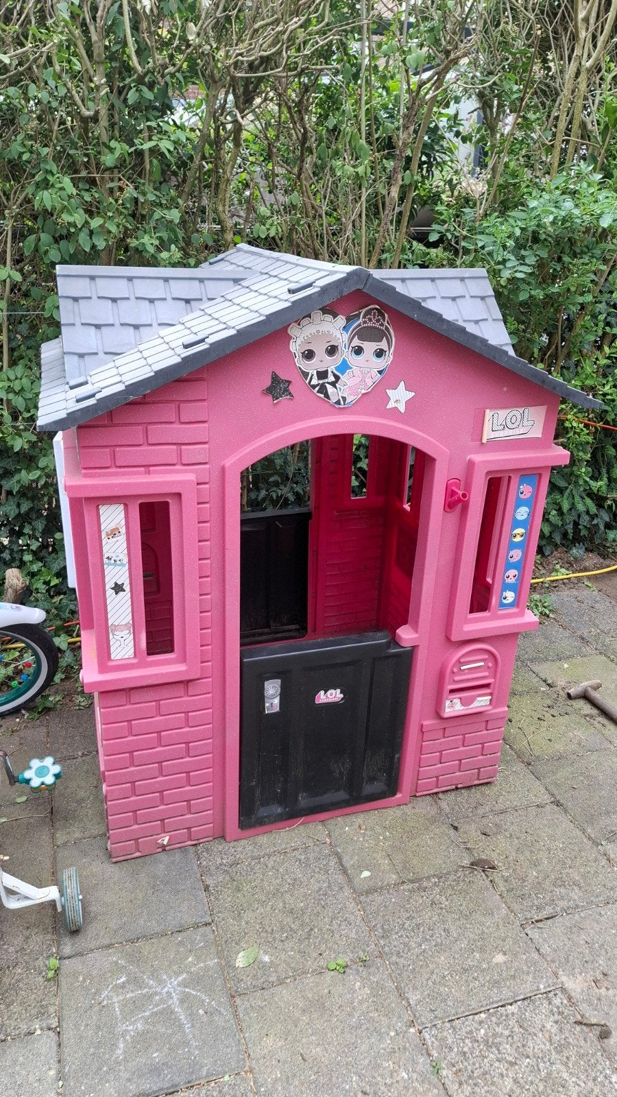 Speelhuisje voor buiten, Ophalen, Gebruikt, Kunststof