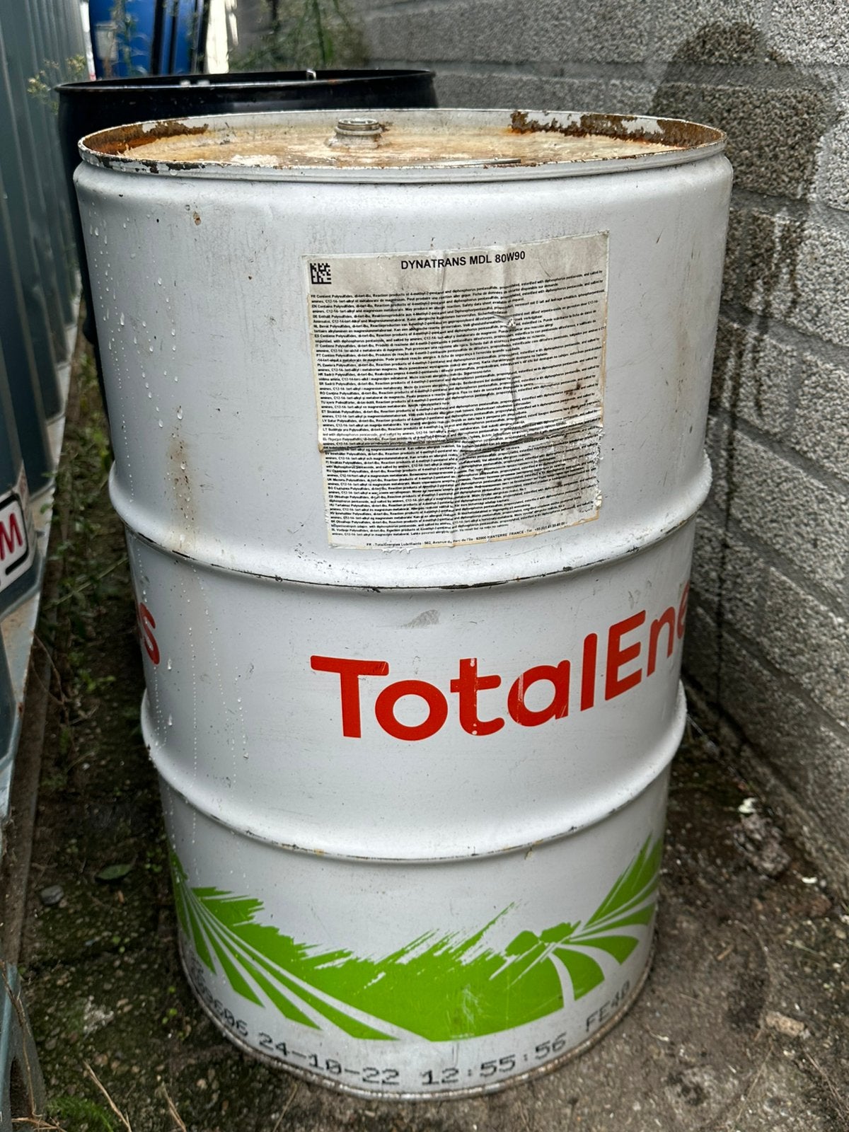 Olieton - Stookton 60L vat, Ophalen, Zo goed als nieuw