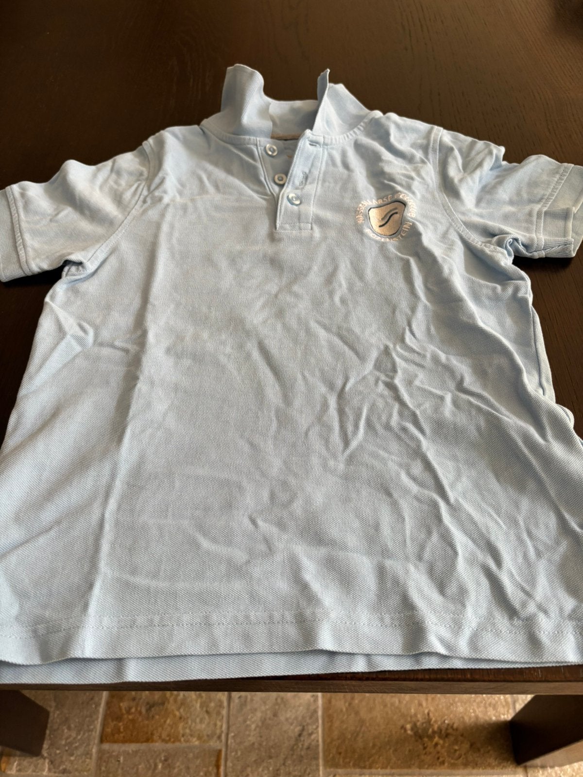 Golf Rebels jongens poloshirt maatje 8/10 -128/140, Ophalen of Verzenden, Zo goed als nieuw, Jongen, Shirt of Longsleeve