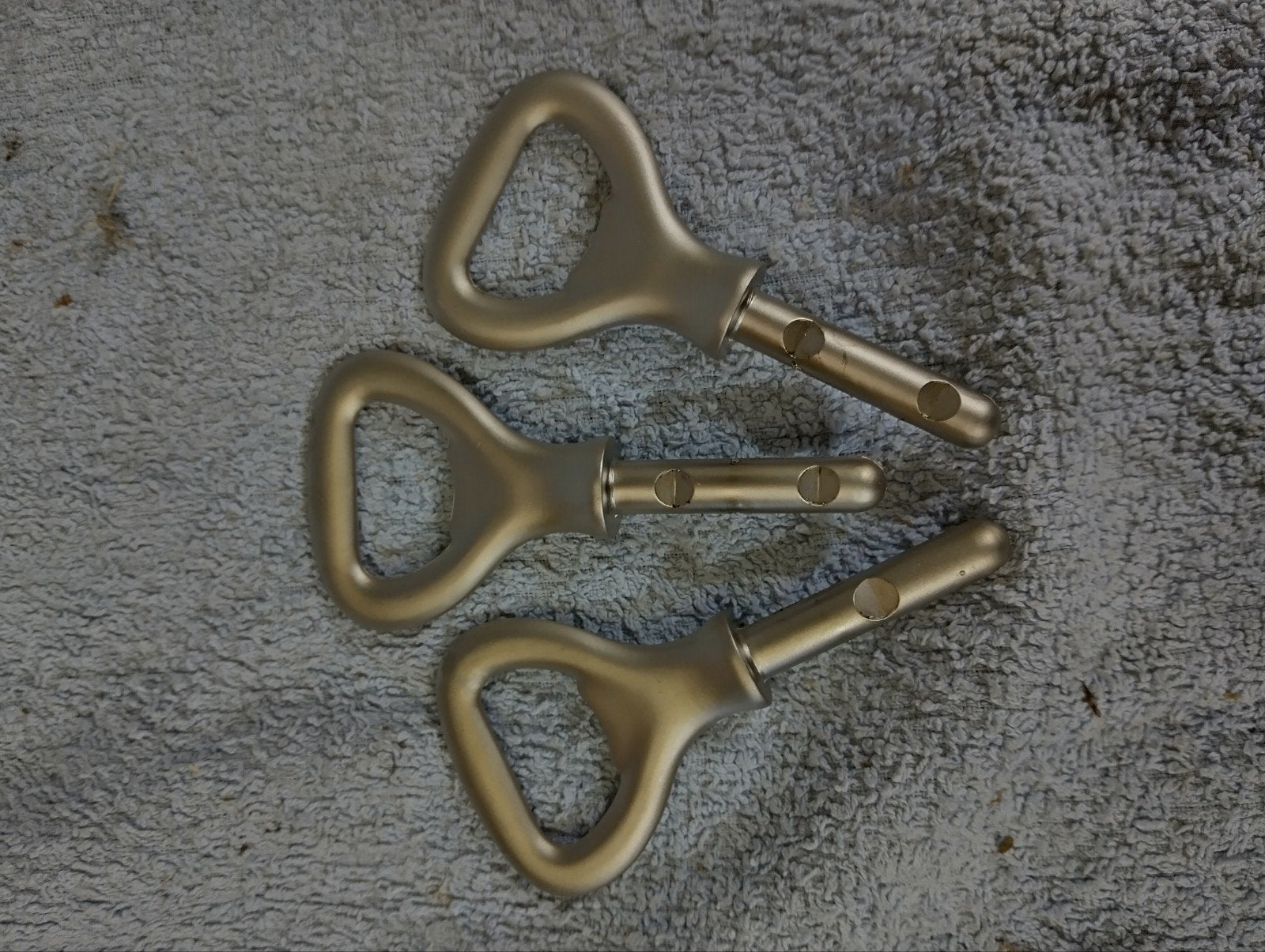 Vijf metalen flesopener koppen, Ophalen of Verzenden, Nieuw