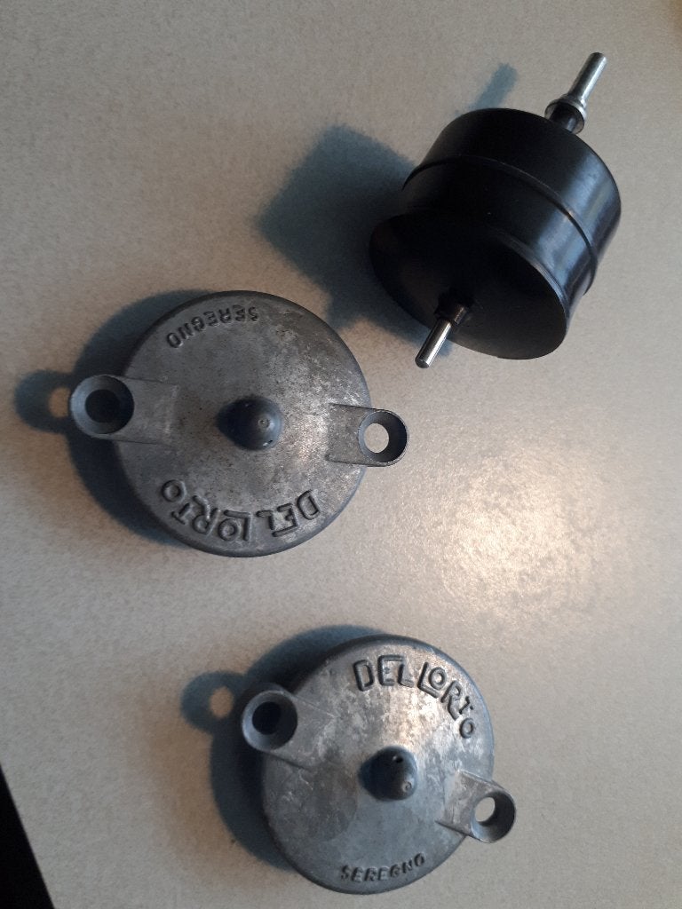 Dell'Orto Dellorto 1960 1970 vlotterbakdeksel vlotter UB MB, Motoren, Ophalen of Verzenden, Gebruikt