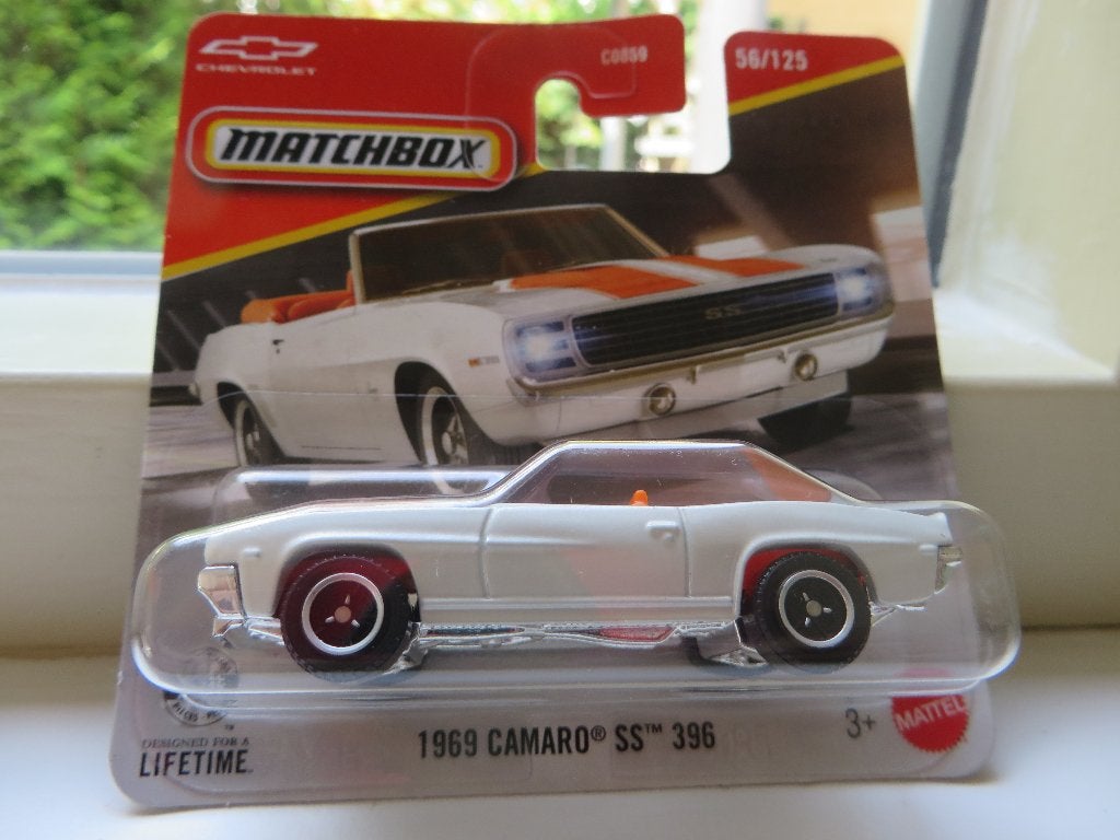 Matchbox Chevrolet Camaro SS 396 Cabriolet, Ophalen of Verzenden, Nieuw, Auto