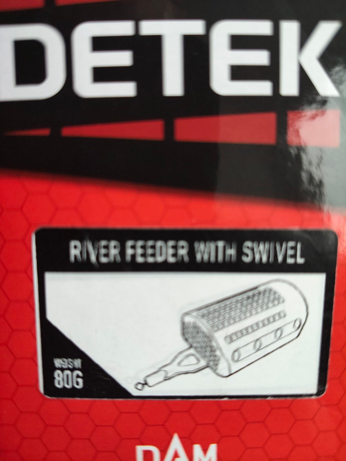 40 x stuks Dam Detek River feeder with swivel 80g, Verzenden, Nieuw, Overige typen