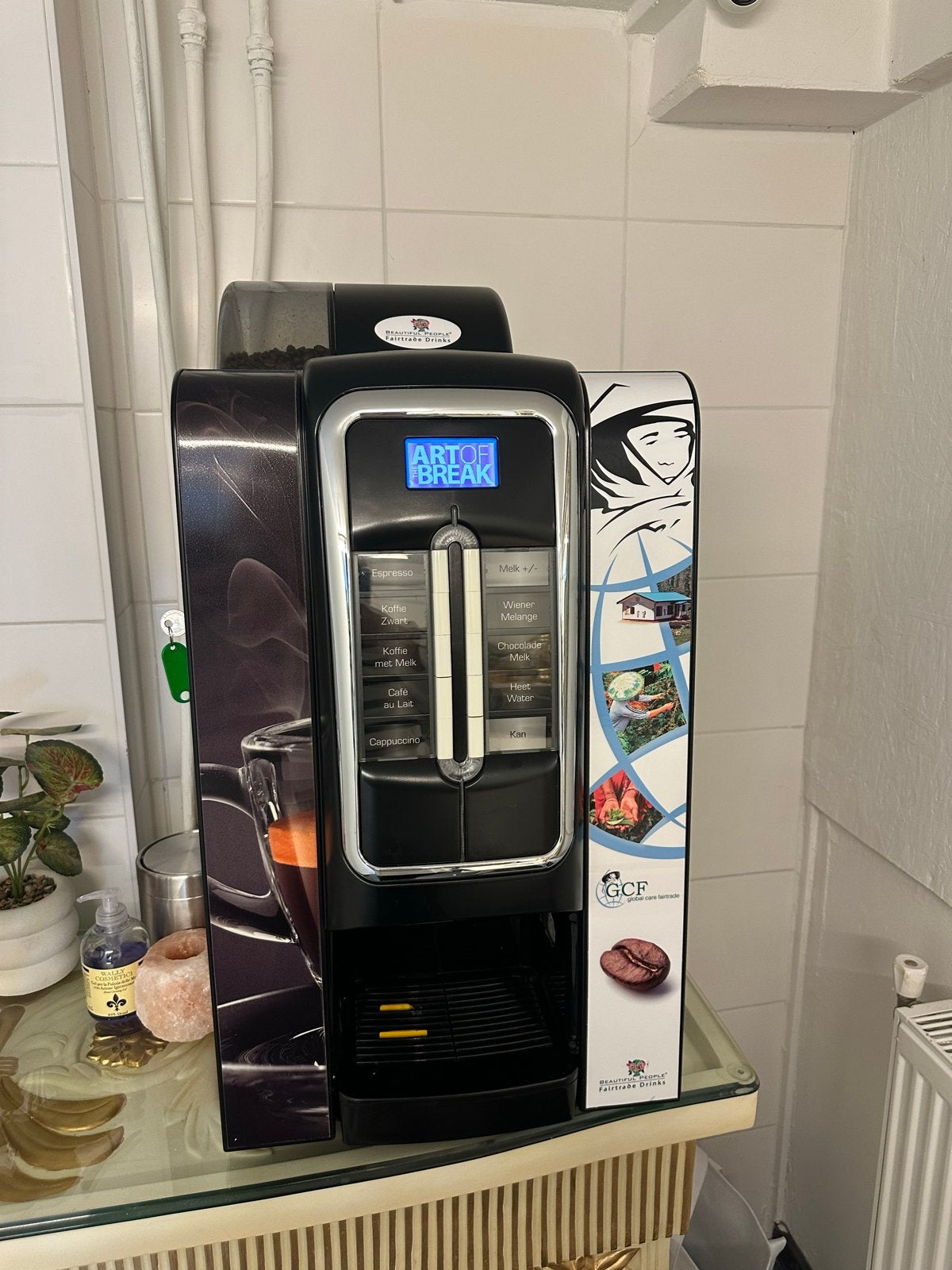 Art of Break Zakelijke Koffiemachine (DEFECT), Ophalen, 10 kopjes of meer, Koffiemachine, Koffiebonen