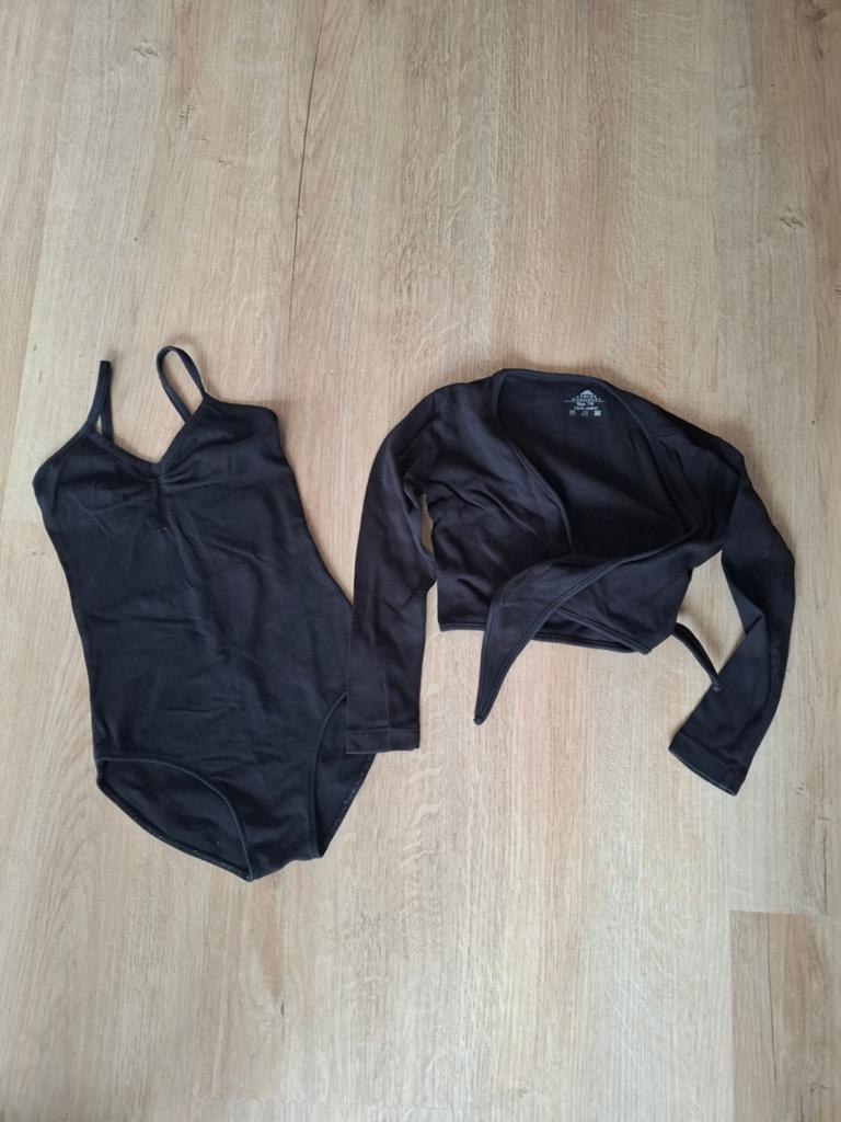 Balletpak Papillon maat 10 en vestje, Ophalen of Verzenden, Gebruikt, Kleding