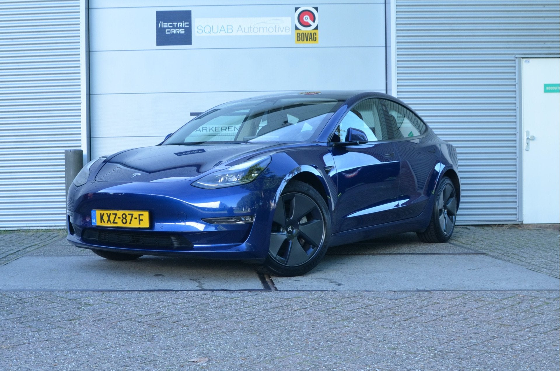 Tesla Model 3 Long Range AWD 75 kWh Enhanced AutoPilot3.0 Ry, Auto's, Automaat, Gebruikt, Zwart, Leder