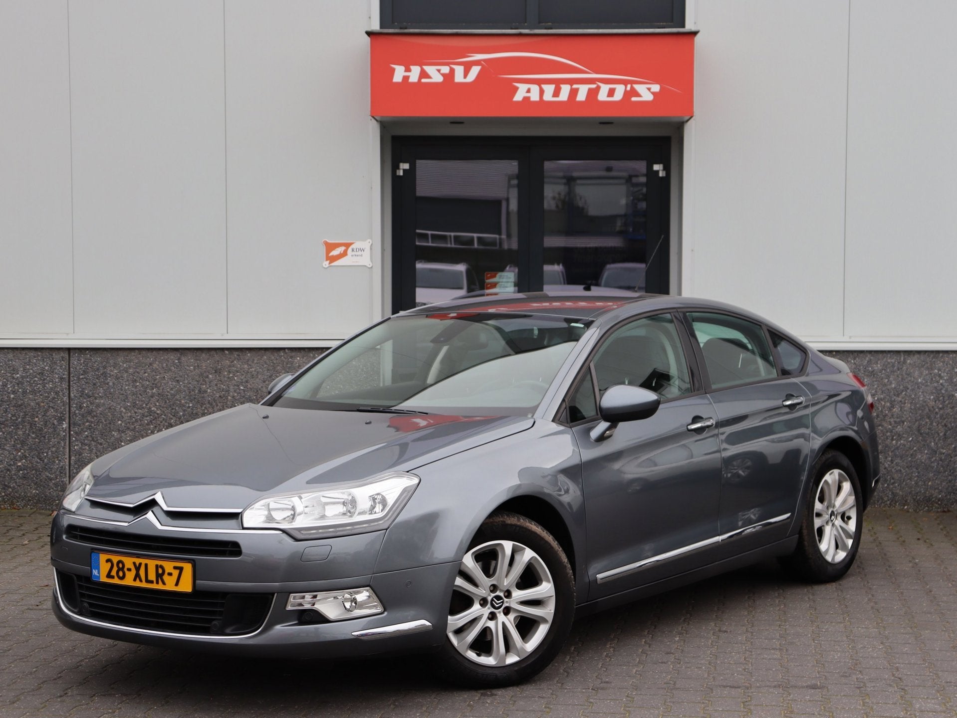 Citroen C5 1.6 THP Business navi LM airco org NL, Auto's, Voorwielaandrijving, Euro 5, 15 km/l, Gebruikt