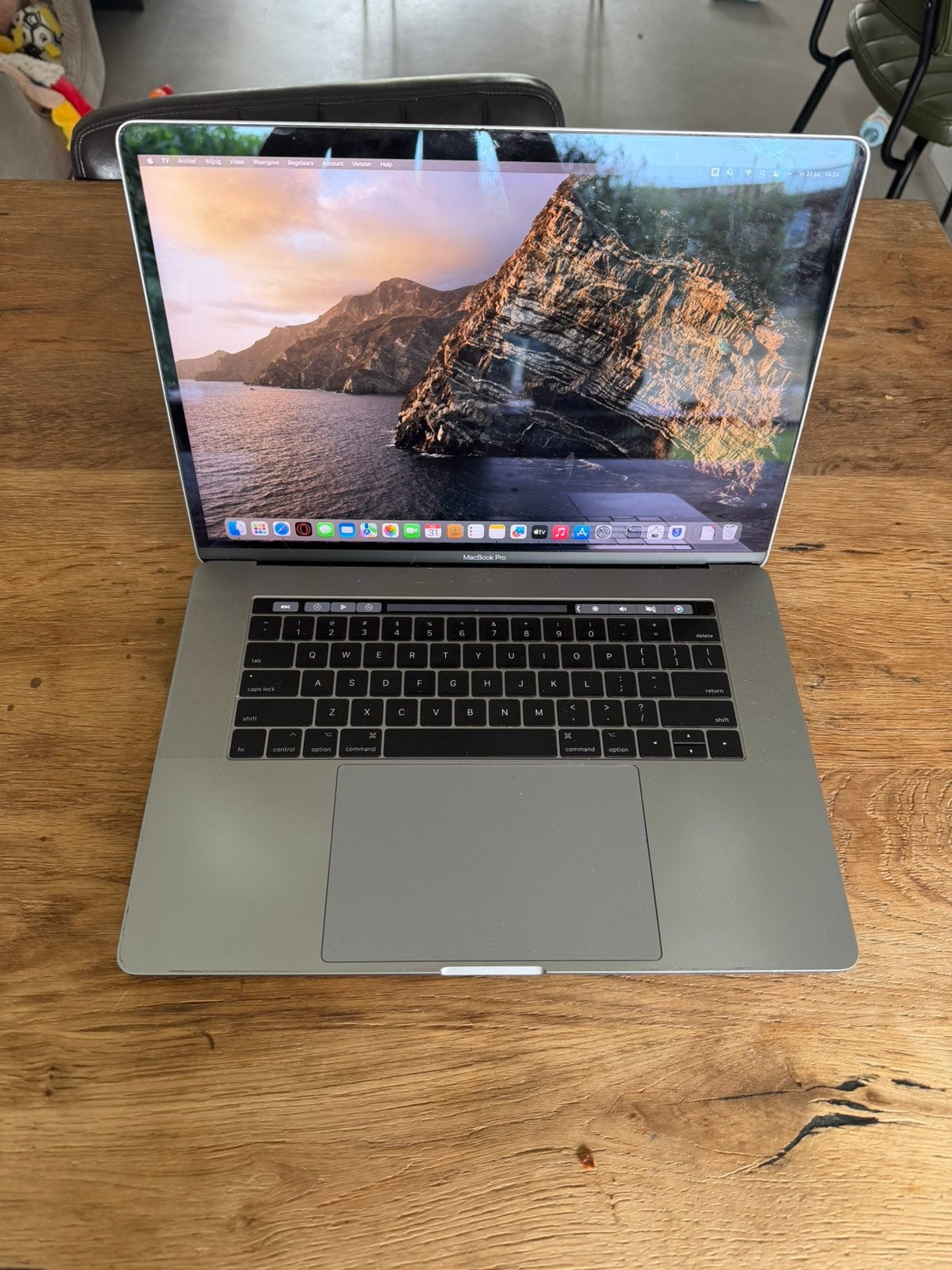 Macbook Pro 15 inch Touch Bar 2018, Computers en Software, Apple Macbooks, MacBook Pro, 2 tot 3 Ghz, 512 GB, Ophalen of Verzenden
