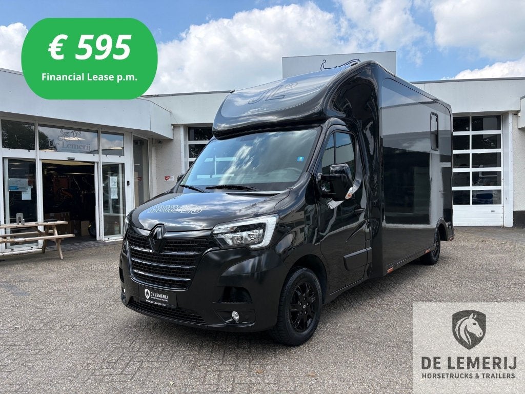 Renault Master Automaat Sodiak Nubia Hengstenuitvoering 2022, Dieren en Toebehoren, Ophalen, Gebruikt, Polyester, 2-paards trailer