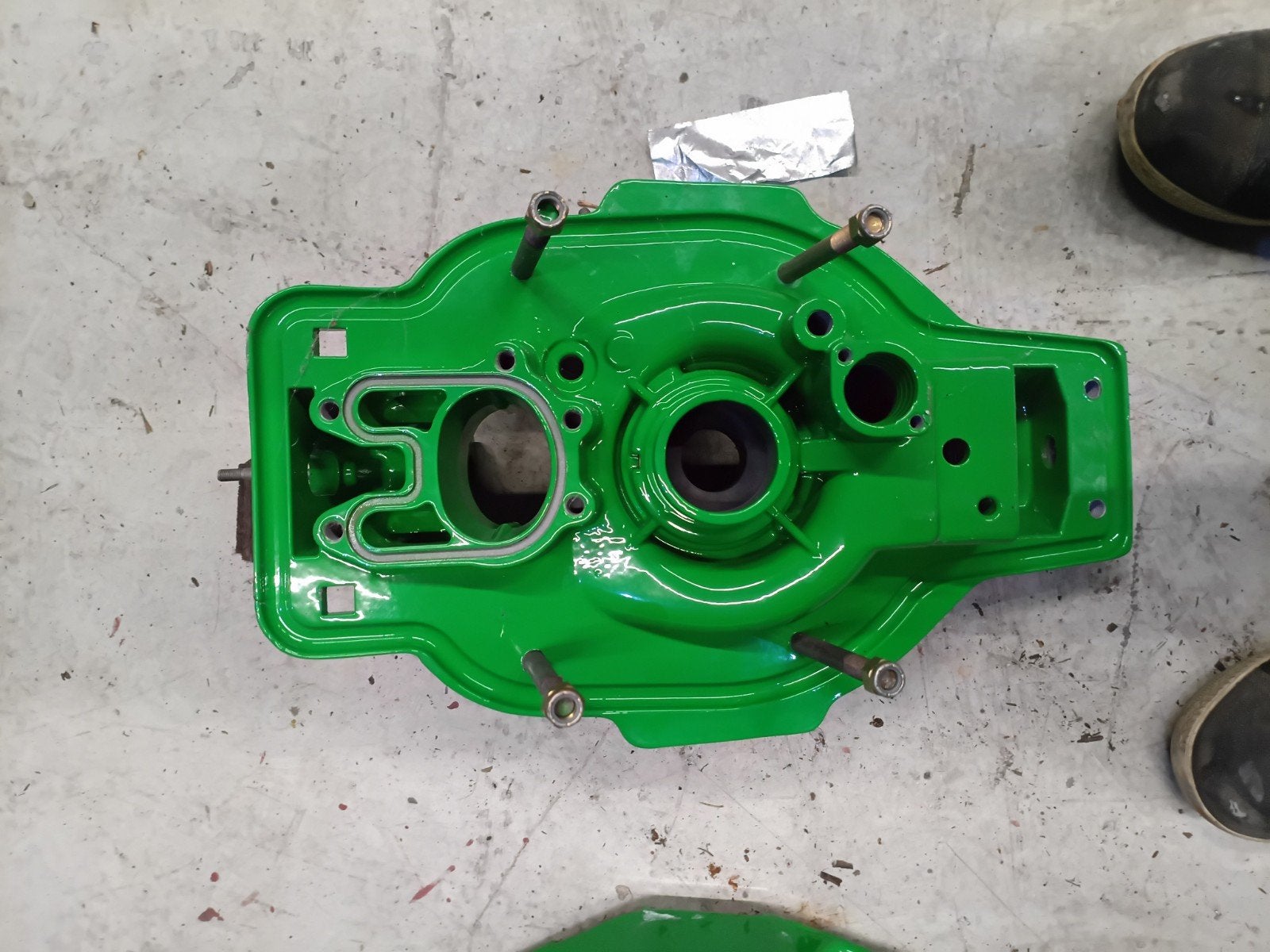 Mercruiser staartstuk groen gepoedercoat - Nieuw!, Ophalen, Nieuw, Motor en Techniek, Motorboot