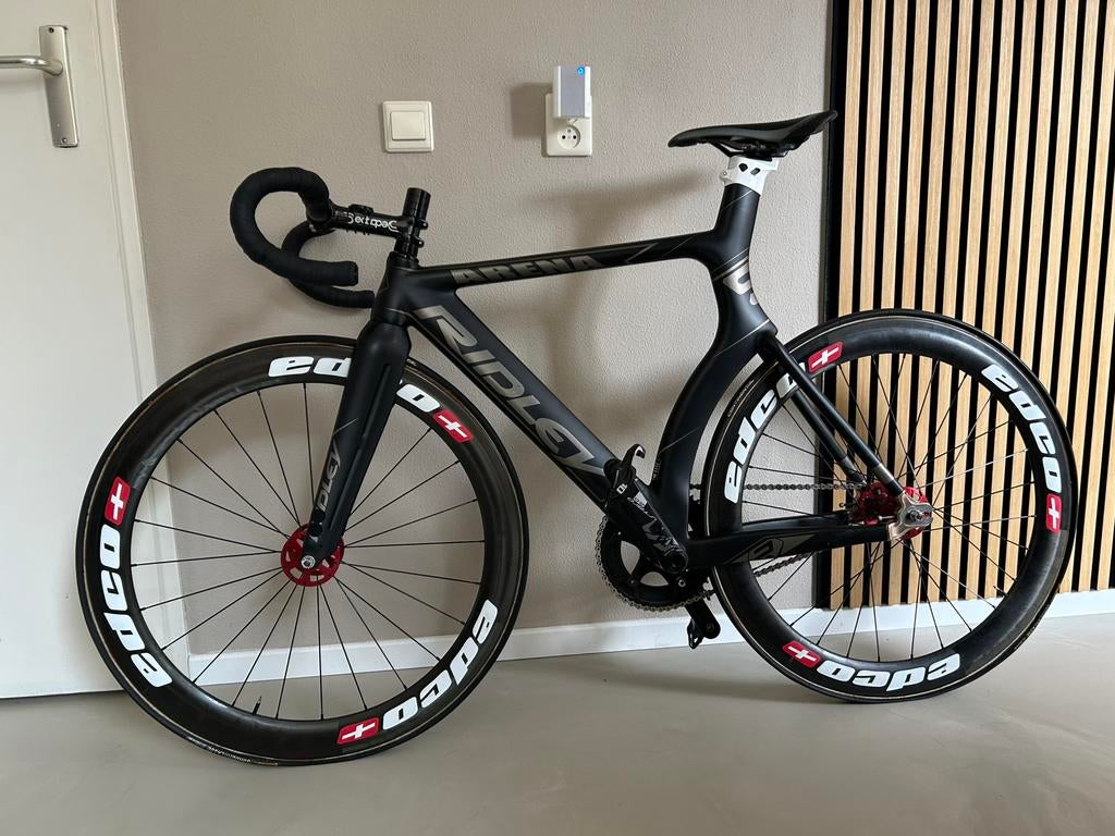 Ridley Arena baanfiets - track bike, Fietsen en Brommers, Fietsen | Racefietsen, Minder dan 10 versnellingen, Carbon, 49 tot 53 cm