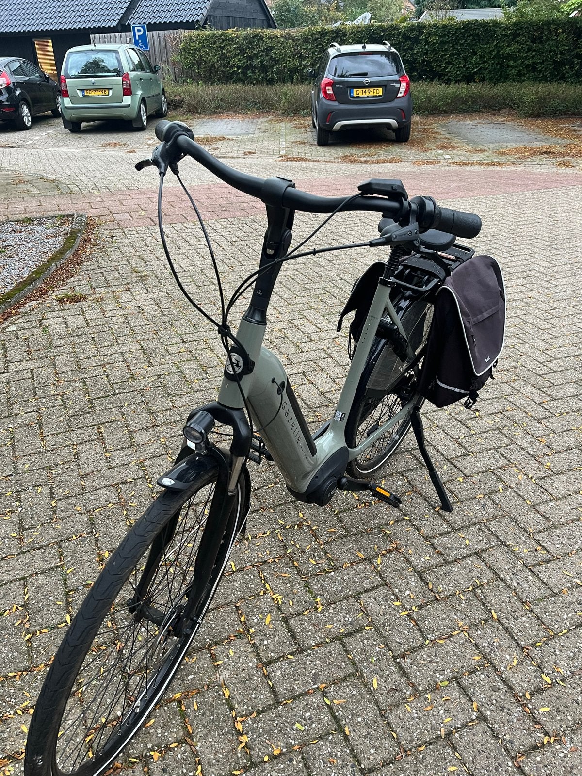 Elektrische Gazelle fiets met lader, Ophalen, Gebruikt, 51 tot 55 cm, 50 km per accu of meer