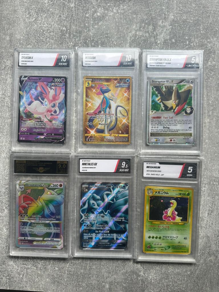 Graded kaarten pokemon, Ophalen of Verzenden, Zo goed als nieuw