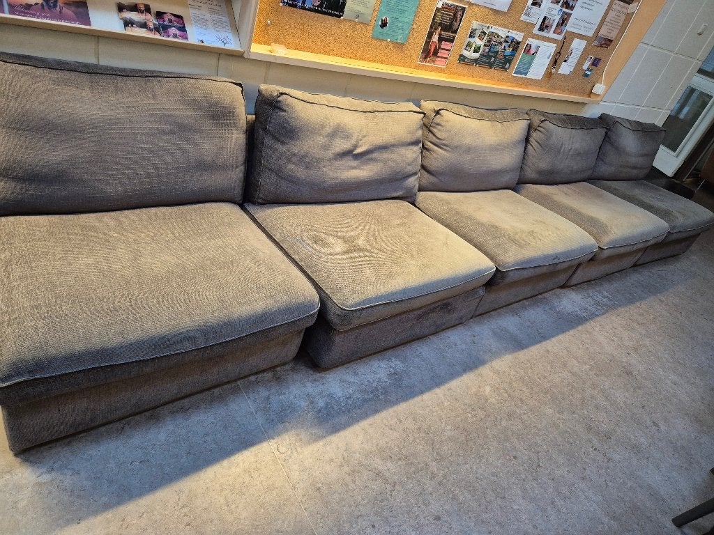kivik ikea stoel bank bruin, Ophalen, Gebruikt, 75 tot 100 cm, Minder dan 150 cm