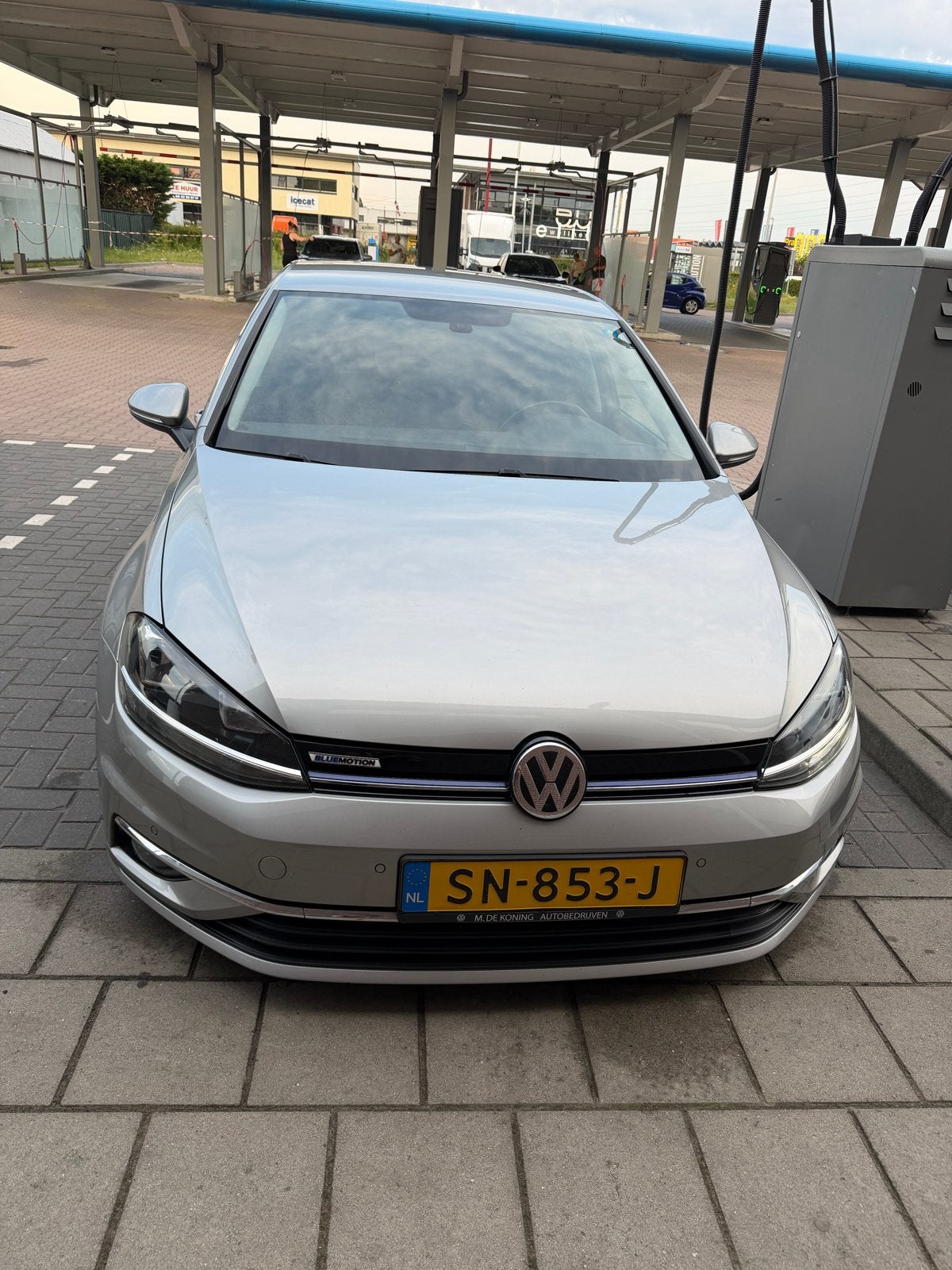 Volkswagen Golf 1.5 TSI 130pk 7-DSG 5D Bluemotion 2018 Grijs, Auto's, Volkswagen, 1498 cc, 4 cilinders, Origineel Nederlands, Zilver of Grijs