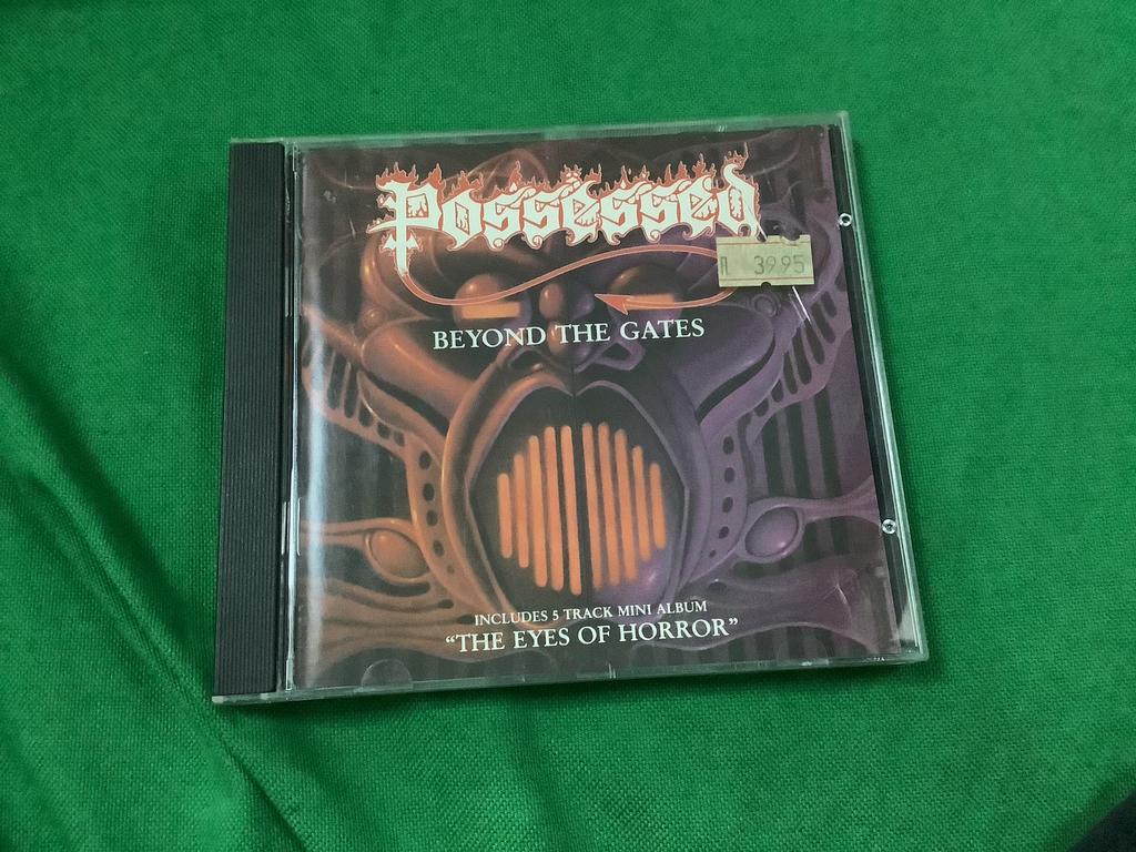Possessed-Beyond The Gates/The Eyes cd (UK/very rare!), Ophalen of Verzenden, Gebruikt