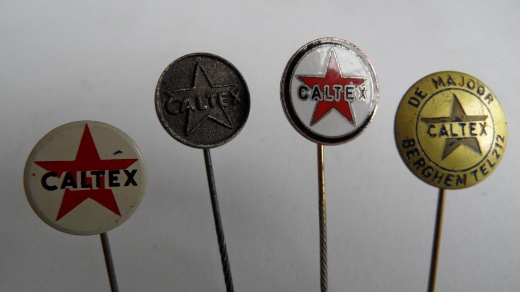Caltex motorolie speldjes 4 x, Verzenden, Gebruikt, Merk, Speldje of Pin