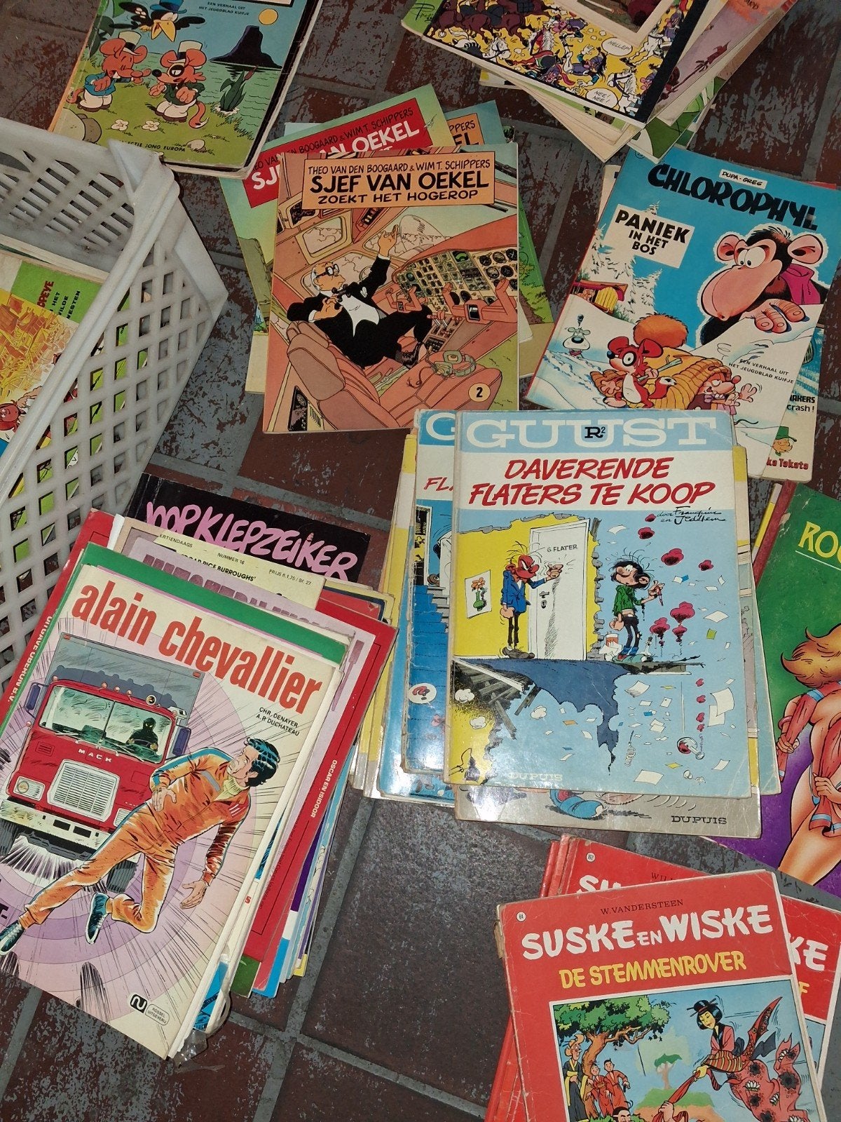 Diverse stripboeken collectie - Suske en Wiske, Kuifje, etc., Ophalen