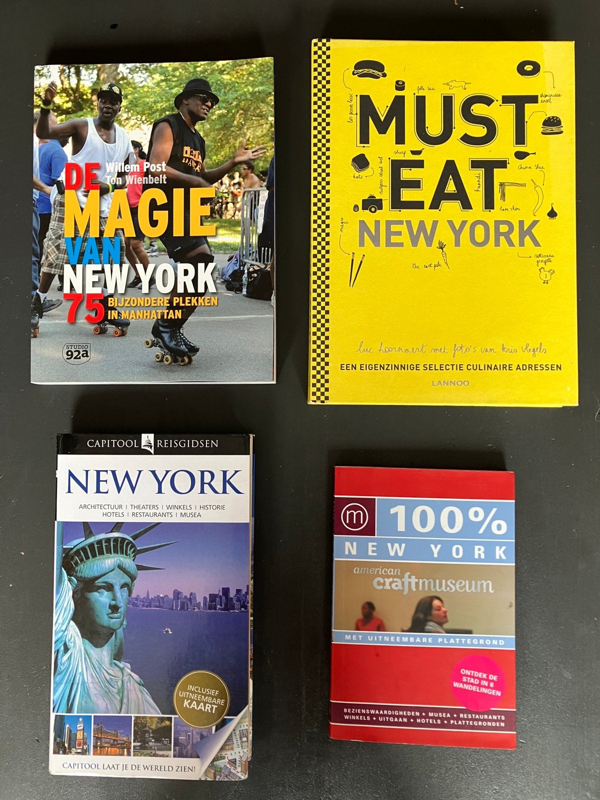4 boeken over New York, Boeken, Reisgidsen, Overige merken, Ophalen of Verzenden, Zo goed als nieuw, Reisgids of -boek