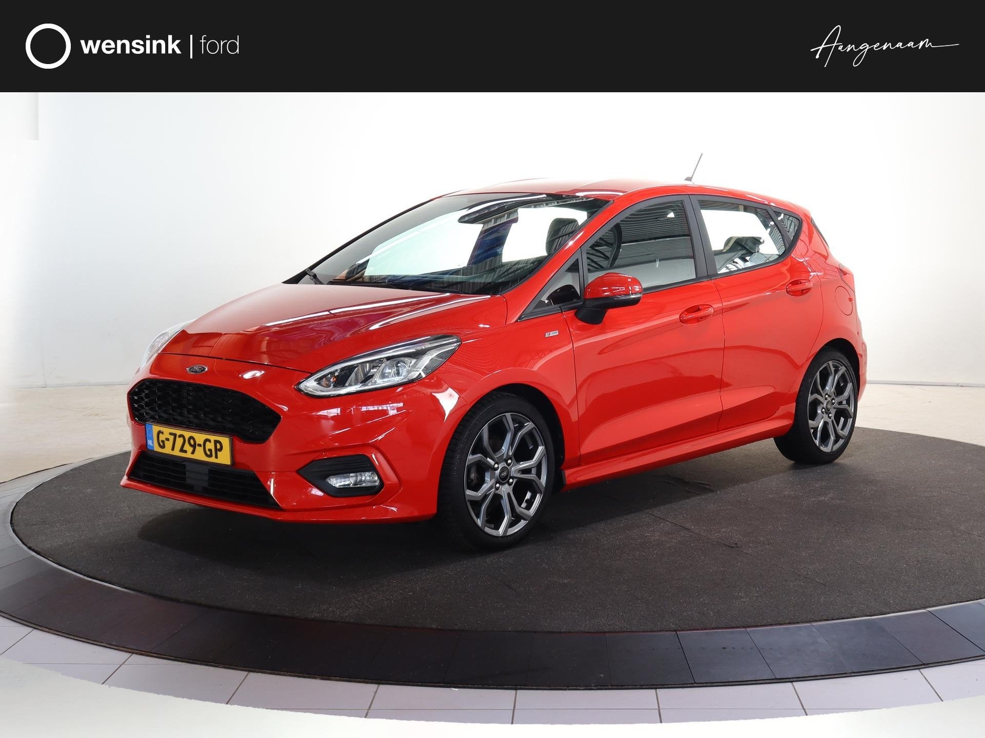 Ford Fiesta 1.0 EcoBoost ST-Line | Navigatie | Cruise Contro, Auto's, Gebruikt, Euro 6, 580 kg, 1064 kg