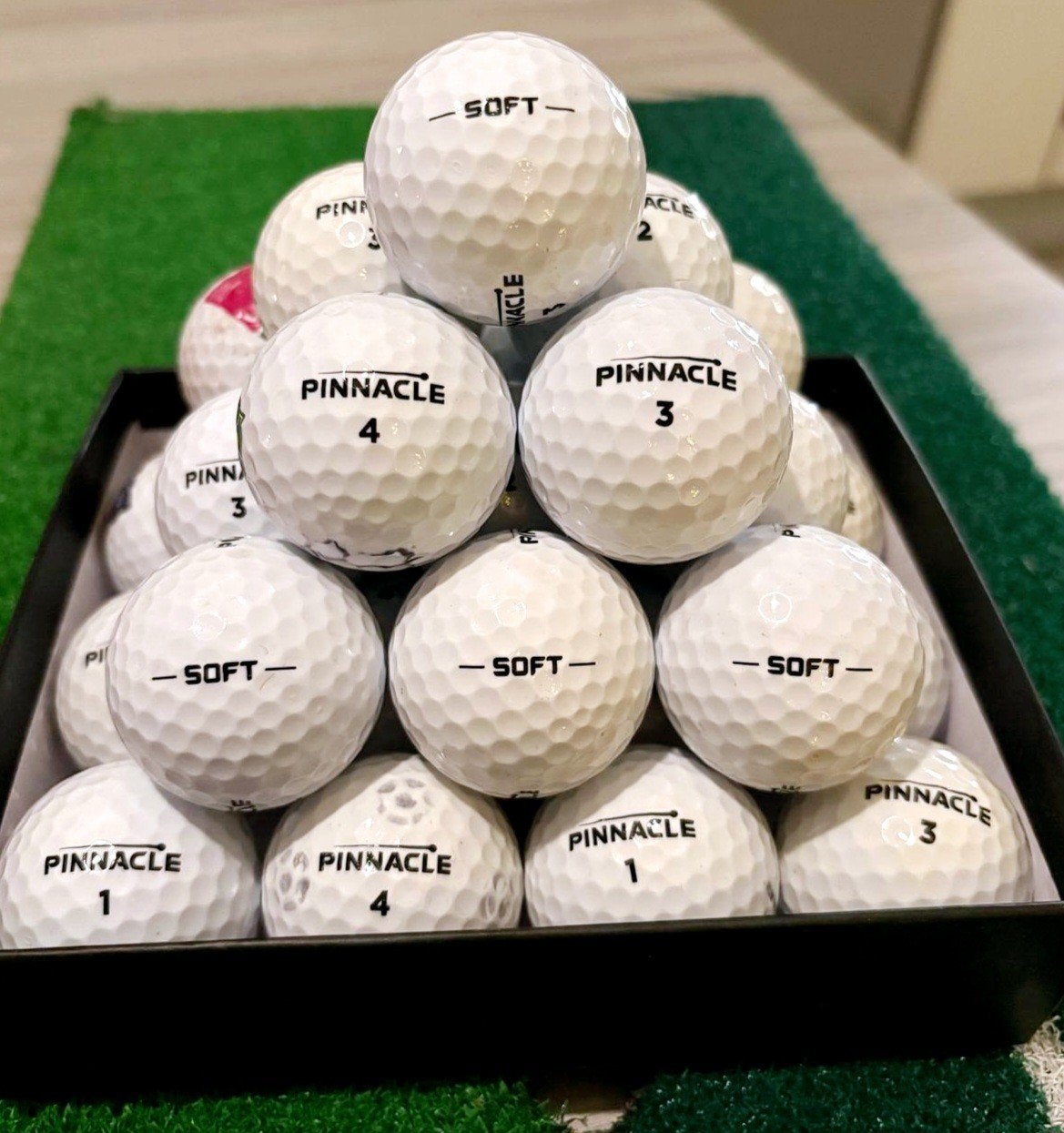 50 Pinnacle Soft Golfballen AAA/AA Kwaliteit (2 doosjes), Ophalen of Verzenden, Pinnacle, ., .