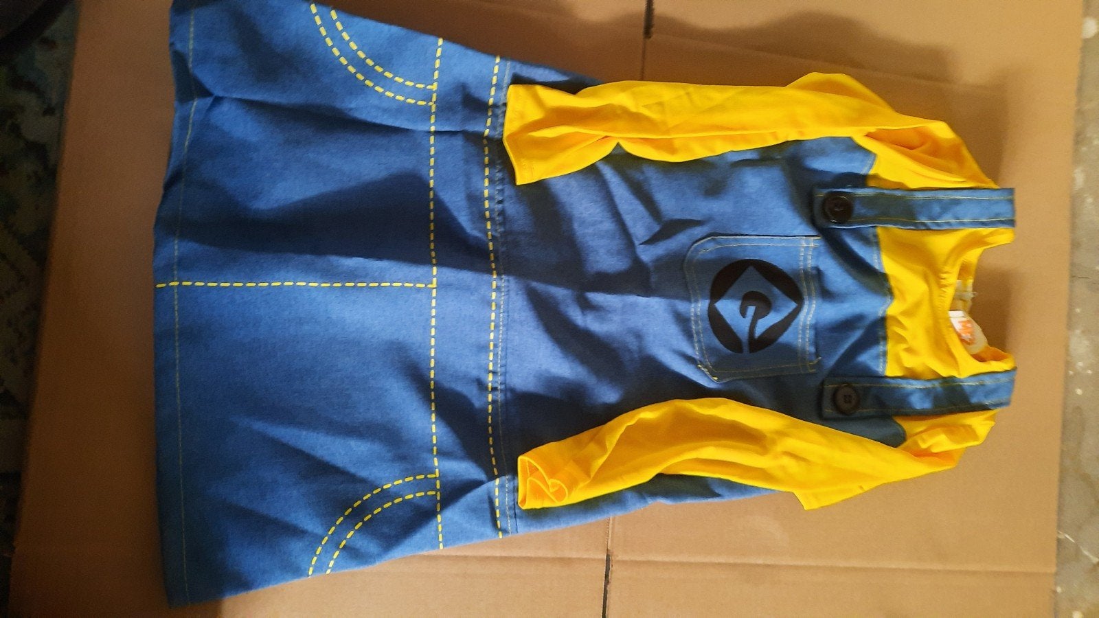 Minion kostuum, Kinderen en Baby's, Carnavalskleding en Verkleedspullen, Ophalen of Verzenden, Zo goed als nieuw, Jongen of Meisje
