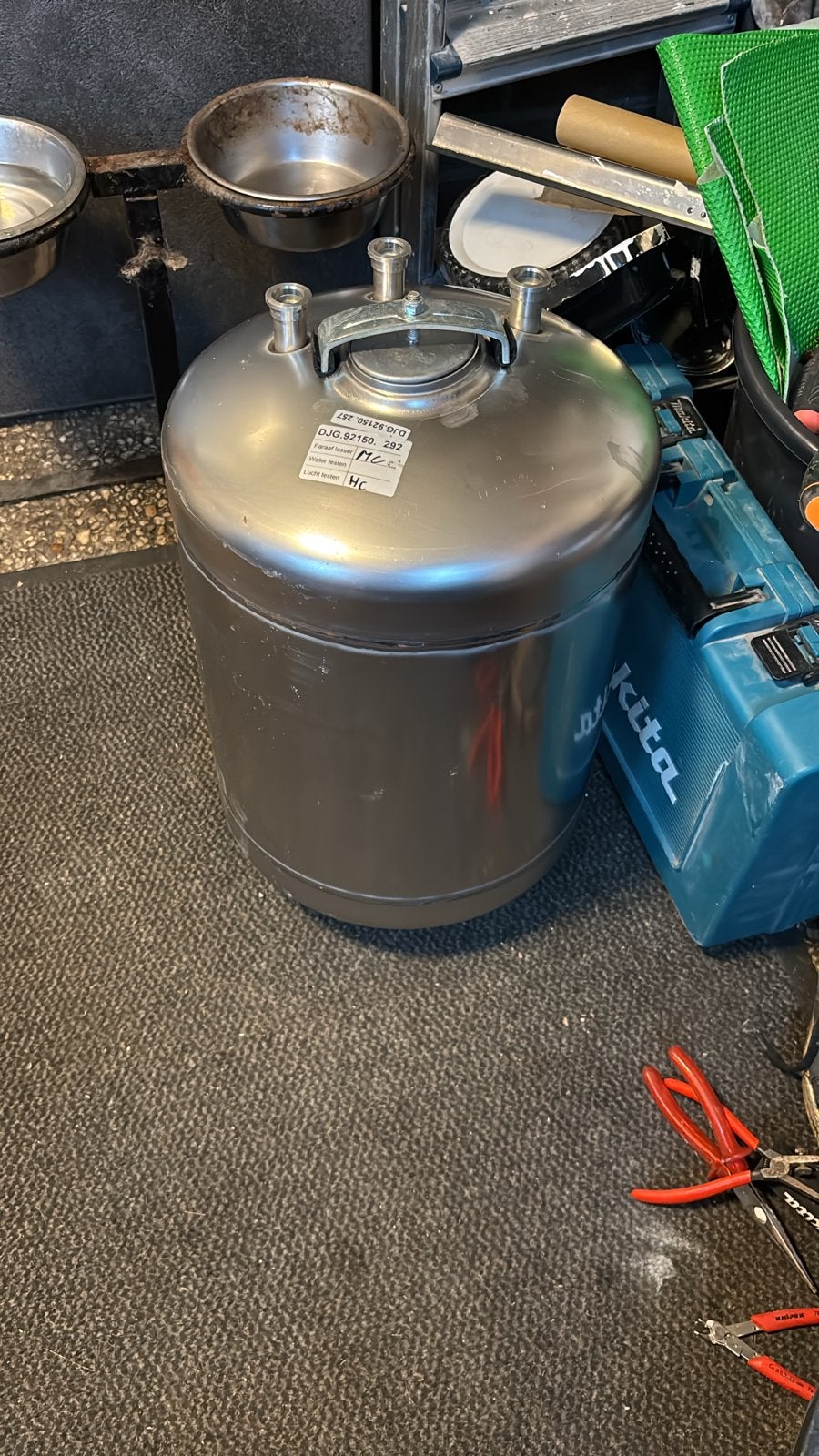 20 liter boilervat Vaillant CV ketel, Ophalen of Verzenden, Gebruikt, Overige typen