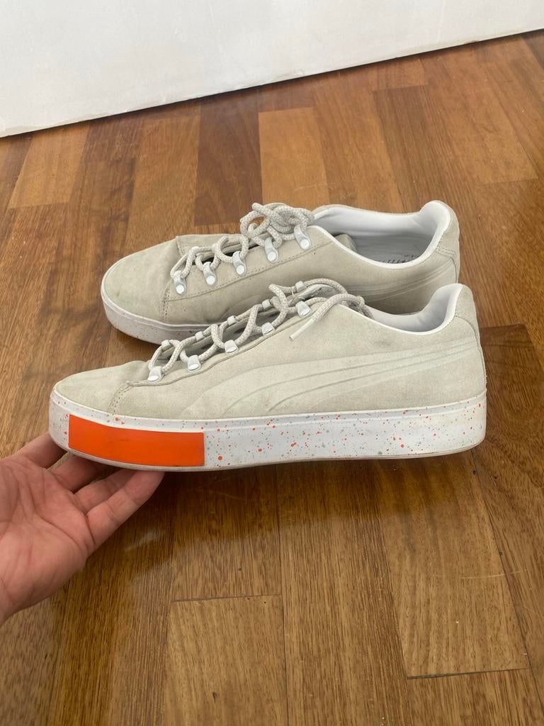 Puma x Daily Paper Sneakers Maat 41, Kleding | Dames, Schoenen, Zo goed als nieuw, Sneakers of Gympen, Beige, Ophalen of Verzenden