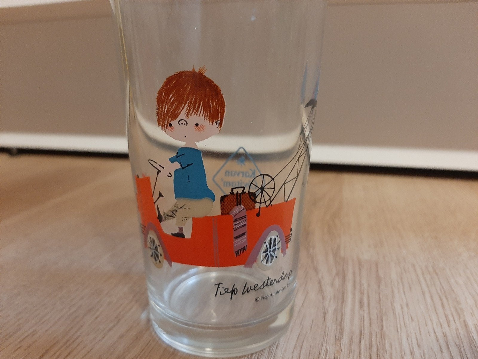 Pluk van de petteflet glas limonadeglas, Verzamelen, Ophalen of Verzenden